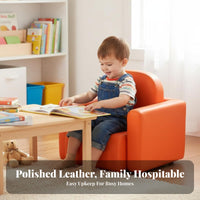 Convertible child's Chair and Table Waterproof Surface Toddler Armchair for Home