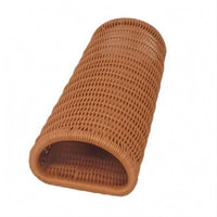 Rattan Pillow Breathable Woven Neck Pillow Hollow