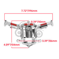 Electroplated Engine Cover for Harley Touring Motorcycles