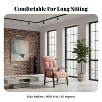 Manual Recliner High-Rear Section Support Adjustable Recliner with Footstool Er Adjust Nomic Design Padded Cushioning