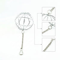 Hay Ball Feeder Easy to Install Wire Hay Ball Long-Lasting for Cages