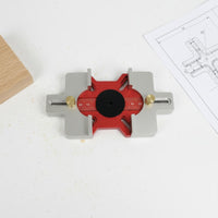 Invisible Connector Jig 2 in 1 Wood Slotting Jig Hidden Joint Use for Carpenters