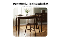French Design Rattan Seat Spindle Chair Retro Design Dining Seating Designer Feel Household Furniture Sturdy Construction for Homeowners, Cafe Owners, Interior Designers, Restaurant, Kitchen, Living Room, Home Office