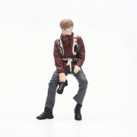 1/18 Scale Figure Facial Features 1/18 Scale Figurine Gift Idea for Display