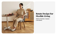 360-Degree rotate Seat Modern aesthetic Upholstered rotate Armchair Padded padding