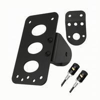 Motorcycle Registration Plate Holder with LED Lights Easy Install