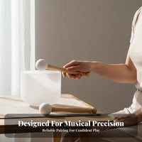 Singing Bowl Mallet Sound Bowl Resonance Striker for Sound Healing Energy Cleansing Tools