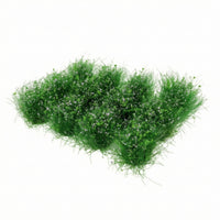 12 Pieces Model Grass Clumps Model Grass Tufts Detailed Tufts for Hobbyists