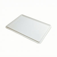 Food-Grade Batter Box Lid Rigid Pizza Batter Box Lid Wipe-Clean Tray Slim-Profile for Pizzaiolos, Bakers, Home Baking