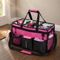 Wearable Cleaning Carrier Long-Lasting Oxford Cloth Cleaning Tote with Shoulder