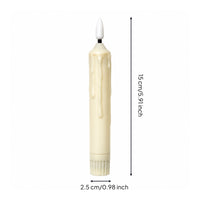 LED Candle Realistic Simulated Candle Cylindrical for Theatre