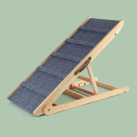 Dog Steps for Sofa and Bed Access with Rubber Surface, Compact Ramp for Small and Furniture