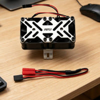 Motor Cooling Fan Mount Lightweight Two Fan Mount with Simple Installation to Install for RC Hobbyists