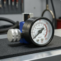 Pneumatic Pressure Regulating Valve Metal Body Spray Regulator Universal Fit