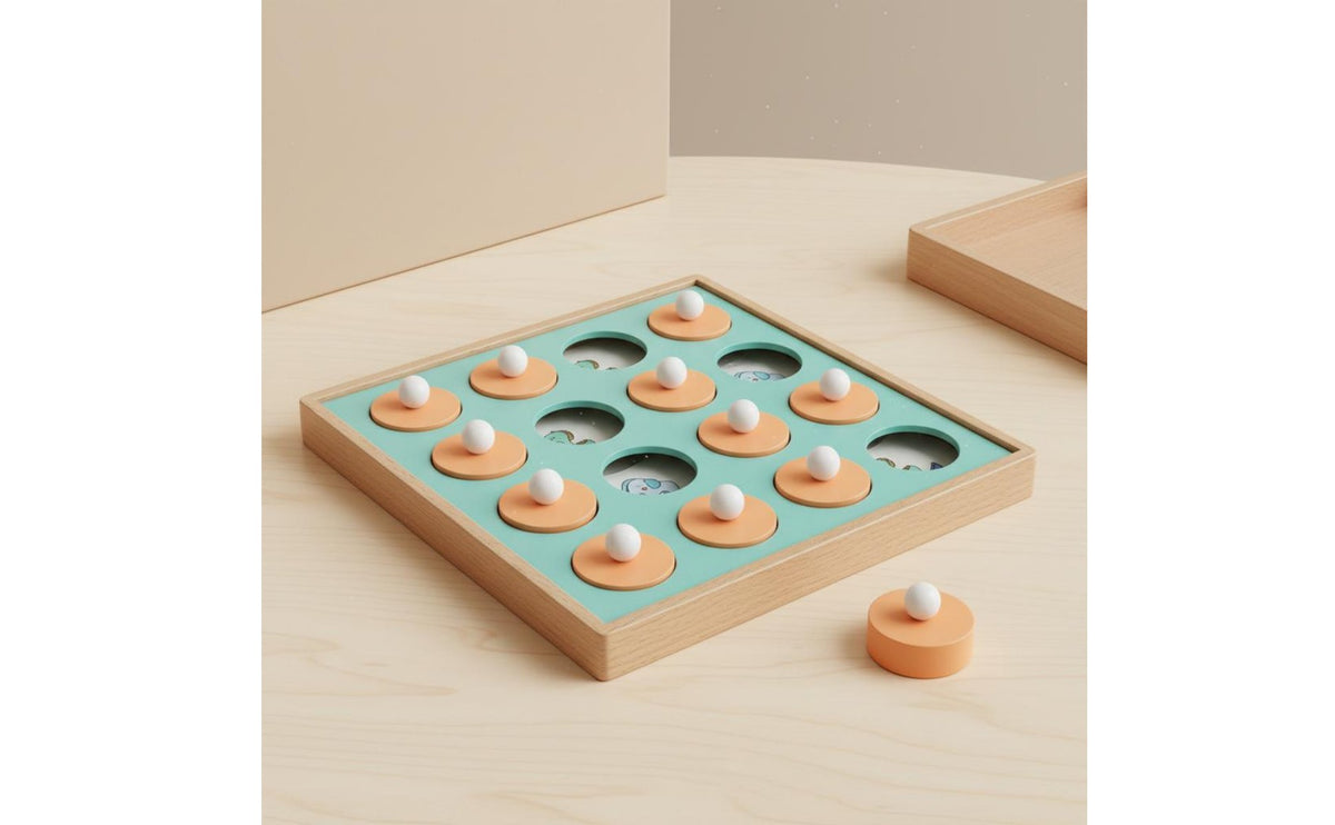 Fungus Memory Chess Focus Training Radish Memory Chess Parent-Child Interaction Concentration for Preschoolers, Kindergarten