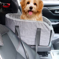 Middle Console Pet Nest Easy Installation Dog Console Car Seat Collapsible