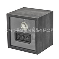 Single Watch Winder with Floating Light Effect, Transparent Visible, Cyber Style, Ambient Light