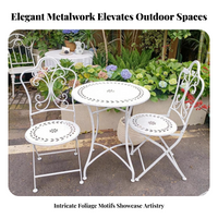 Weatherproof patio side table