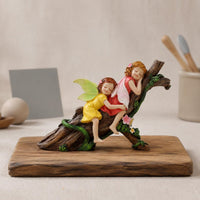 Sleeping Flower Fairy Figurine Indoor Outdoor Use Sleeping Fairy Statue