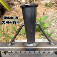 Manual Wheeled Weeding Hoe with Serrated Roller and Manganese Steel Blade