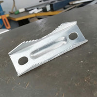 Antenna Clamp with U-Bolt Zinc-Plated Antenna Clamp Metal for Workshop, DIYers