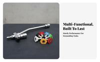 Easy Switching Stainless Steel Spray Adapter Rust and Pressure Washer Quick Connect Splitter Leak Proof