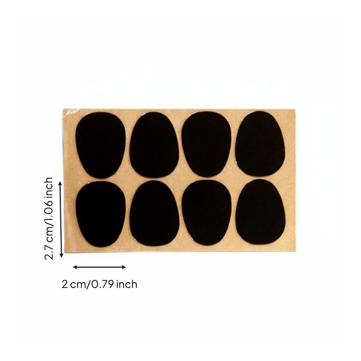 8 Pieces Protects Teeth Saxophindividual Tooth Protector Reduces Vibration Self Tooth Guard Strong Adhesion for Saxophonists, Clarinetists