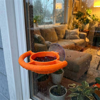 Window Suction Cup Bird Feeder Easy Observation Suction Cup Hummingbird Feeder