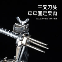 升级三合一苹果削皮机水果削 苹果削皮器 手摇 削水果皮器削皮机