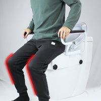 Toilet Raiser with Armrest for Elderly and Post-Surgery Rehabilitation