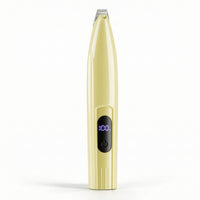 Pet Paw Hair Trimmer with LED Light Ergonomic for Dogs, Cats