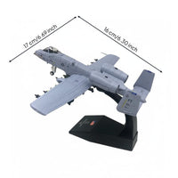 1:100 Scale A-10 Model Highly Detailed for Collectors