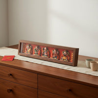 Entryway Display Stand Housewarming Decor Piece Auspicious Decorative Plaque for Entryway