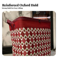 closureed Storage Box with transparent panel Foldable Design Closet Organizer closure