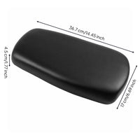 Easy to Install Passenger Seat with Mounting Base Sturdy Cycle Rear Seat Cushion Sturdy Bike Rear Rack Pad Soft for Passengers
