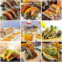 Stainless Steel Taco Mold, V-Shaped, for Making Tacos and Tortilla Shells