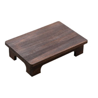 Japanese Tea Table Compact Furniture Zen for Window Nook