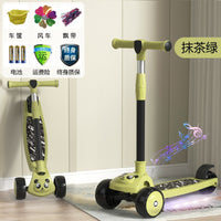 Folding 3-Wheel Scooter for Kids Ages 3-6 with Flashing Wheels
