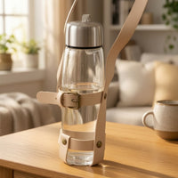 Portable Crossbody Bottle Holder Hands-Unrestricted Water Bottle Sling Lightweight for Students, Women, Outdoor, Shopping, Stroller