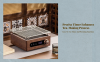Glass Tea Kettle, Press Control