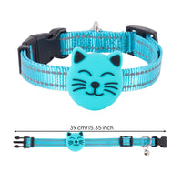 Waterproof Cat Collar with Tracker Bluetooth Cat Tracker No Monthly Fee Pet Tracking Collar Long Battery Life for Cats, Kittens, Outdoor, Travel