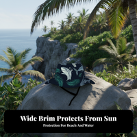 UPF 50+ Sun Protection, Wide Brim, Outdoor Sun Hat