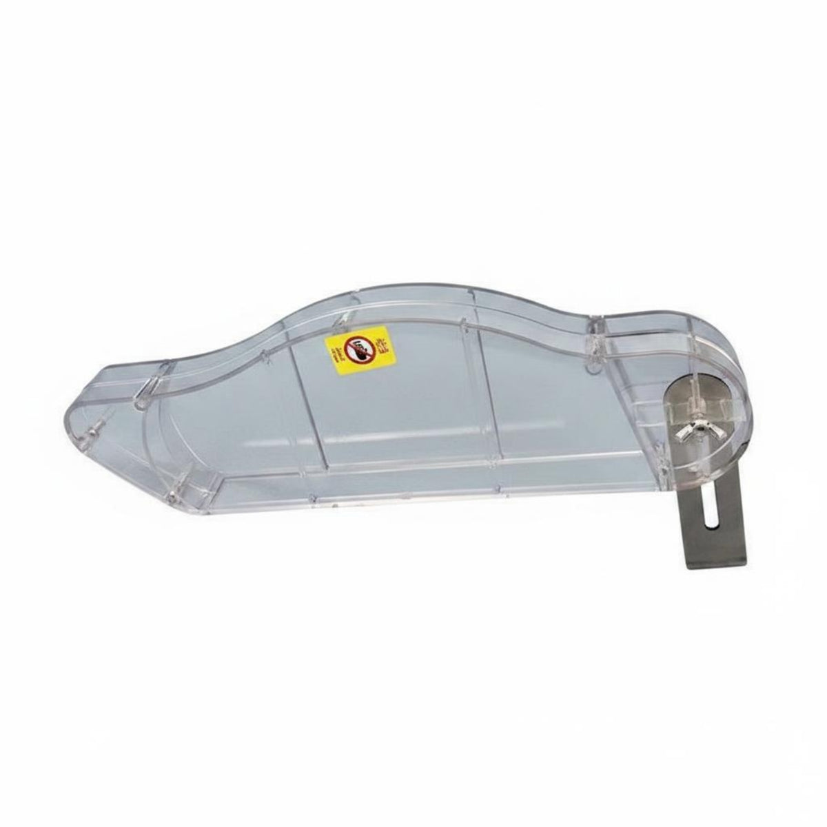 Dust Cover Guard Transparent Table Cover Warning Label