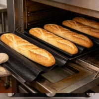 Wave French Bread Pan Heat Resistant French Bread Baking Form Food Grade