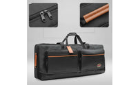 Keyboard Bag with Pockets Padded Keyboard Case with Shoulder Straps Oxford for Pianists, Students