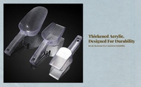 Plastic Food Ladle Ice Ladle Flour Coffee Reusable