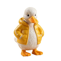 跨境Cute little duck ornament农场鸭夫妇摆件桌面花园庭院装饰