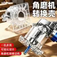 Angle Grinder Trimmer Conversion Head Accessories Woodworking Trimming Knife Straight Knife Round Corner Knife Slotting Auxiliary Tool Hand Grinder