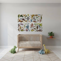 Luminous Dinosaur Wall Decals Night Light Effect Room Sticker Removable House Decoration for Kids, Bedroom