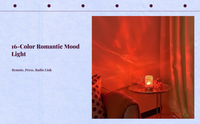 LED Mood Night Light, Dimmable RGB, Smart App Control